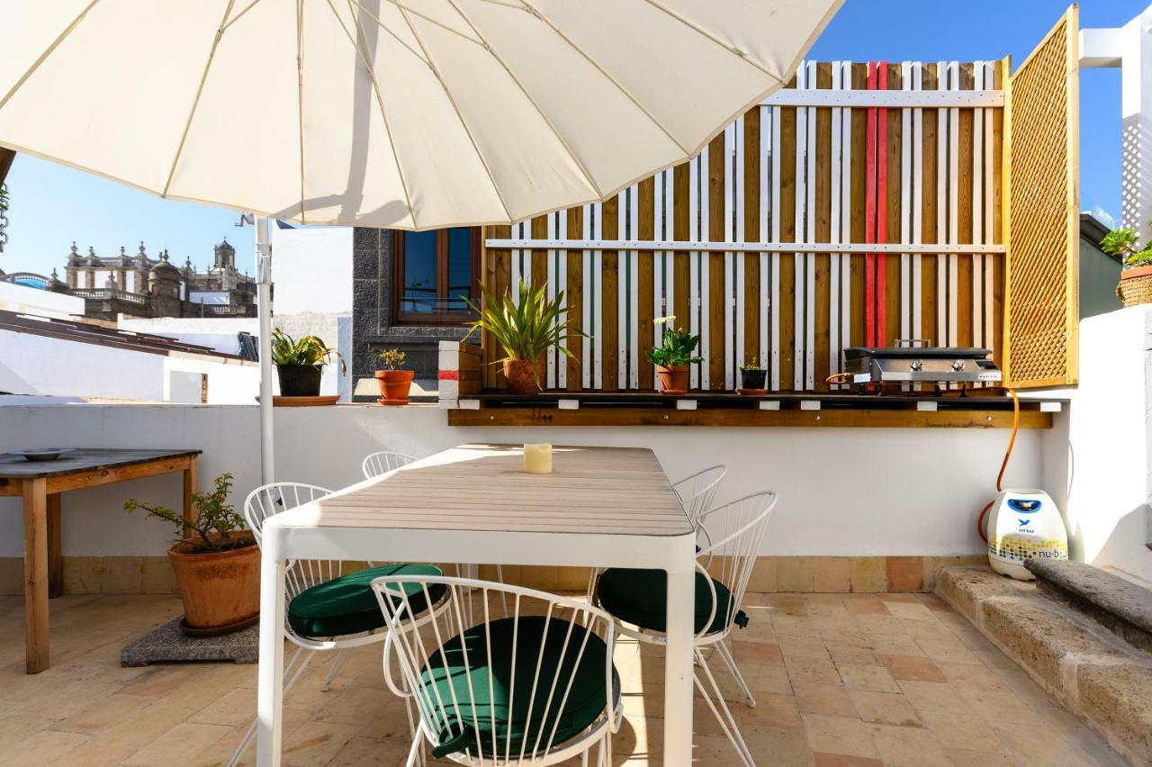 Open Air Historic Penthouse Vegueta Daire Las Palmas de Gran Canaria Dış mekan fotoğraf